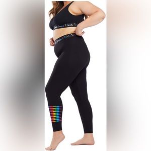 Savage X Fenty Forever Savage Legging Rainbow size 3X black